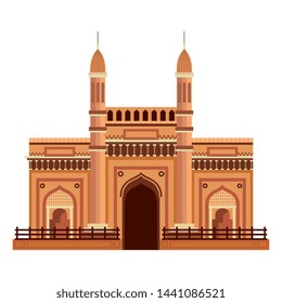 jama masjid famous building icon