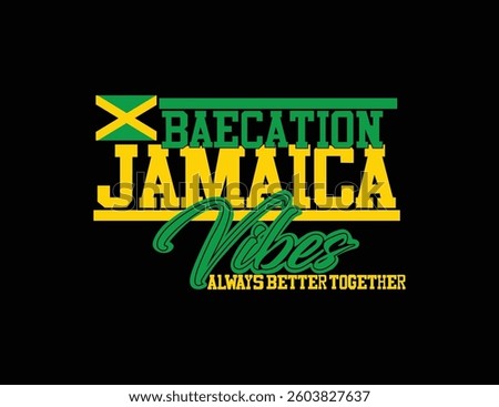 jamaica baecation shirts vector artwork