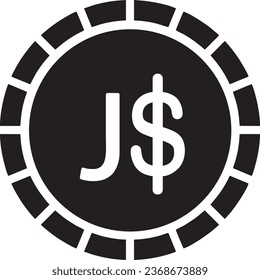  Jamaica currency black logo vector quality files 