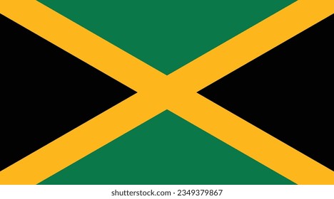 Bandera de Jamaica. Bandera de Jamaica
