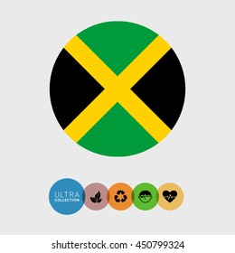 Jamaica flag