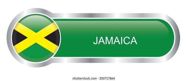 Jamaica Flag glossy banner