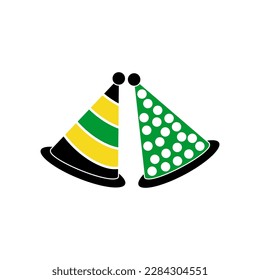 Jamaica flags icon set, Jamaica independence day icon set vector sign symbol