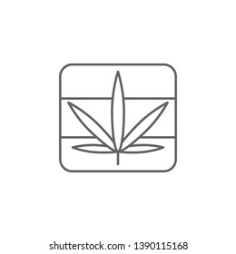 Jamaica, marijuana icon. Element of marijuana icon. Thin line icon for website design and development, app development. Premium icon