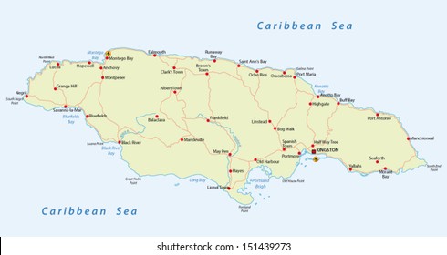jamaica road map