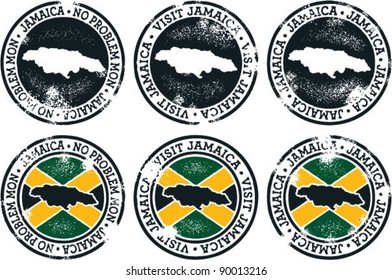 Jamaica Stamps for Tourism svg