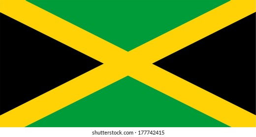 Jamaican flag.