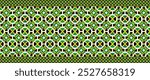 jamaican pattern. mandala background. geometric texture for decoration. vector illustration