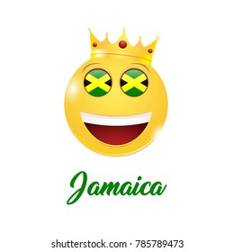 Jamaican Symbol, flag, vector