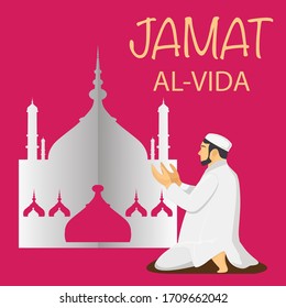 Jamat Ul-vida vector art graphic design image