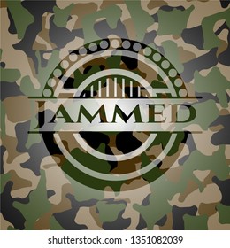 Jammed on camo pattern