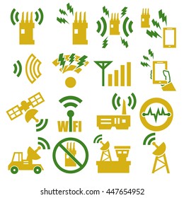 jammer icon set
