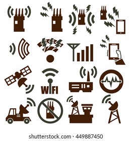 jammer icon set