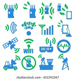 jammer icon set