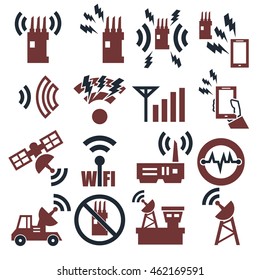 jammer icon set