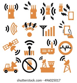 jammer icon set