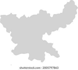Jammu Cachemira vector del estado indio