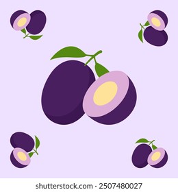 jamun fruit pattern for background