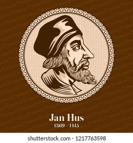 Jan Hus (1369 – 1415) was a Czech theologian, Catholic priest, philosopher, master, dean, and rector of the Charles University in Prague who became a church reformer