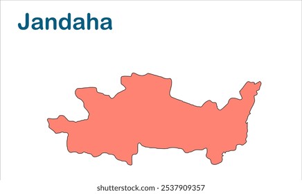 Jandaha subdivision map ,Vaishali District, Bihar State, Republic of India, Government of Bihar, Indian territory, Eastern India, politics, village, tourism