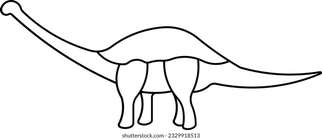 janenschia dinosaur Jurassic Jurassic period animal Outline