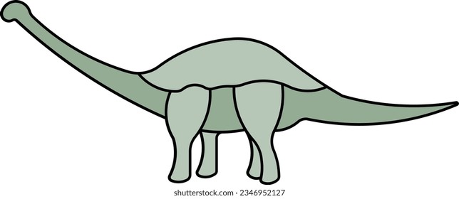 janenschia dinosaur Jurassic Jurassic period animal Outline