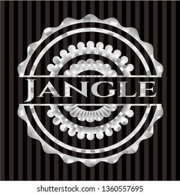 Jangle silvery shiny emblem