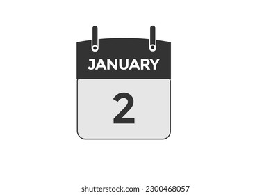 january 2 calendar date reminder,calendar  2 january date template  
