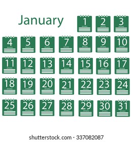 January 2016 Calendar