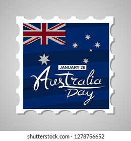 January 26, Happy Australia Day Vector Illustration. Suitable for greeting card, poster and banner. 