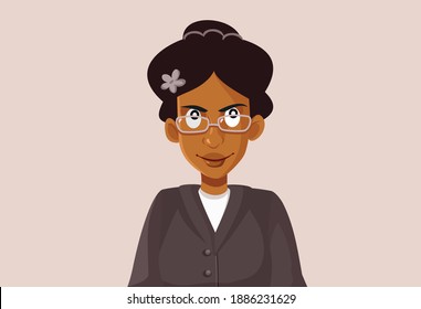 January 3, 2020, Rosa Parks Vector Caricature