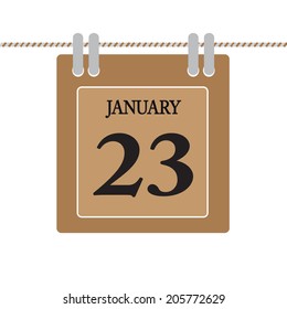 January  calendar