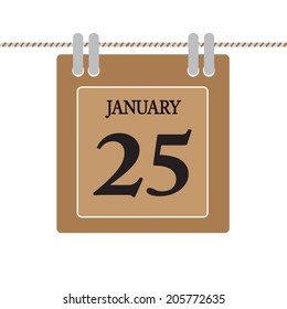 January  calendar