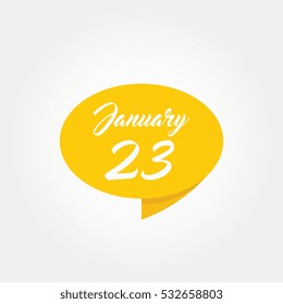 January calendar