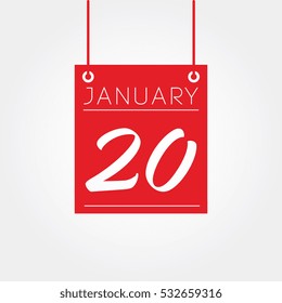 January calendar