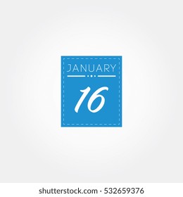 January calendar