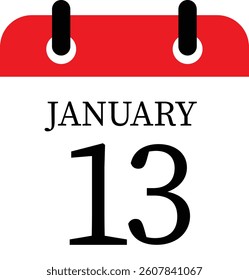 January calendar icon. Calendar event reminder date.calendar date icon on white background.