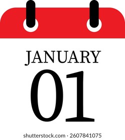 January calendar icon. Calendar event reminder date.calendar date icon on white background.
