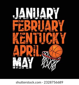 January February Kentucky April May March Madness