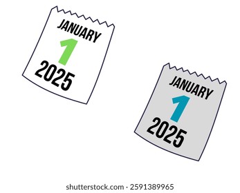 January. Hand drawn lettering word January. Text with snow. Month January.  Winter background.2025
