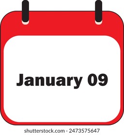 Mes de enero | Diseño de iconos de fecha