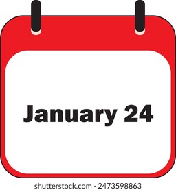 January Month | Date Icon Design