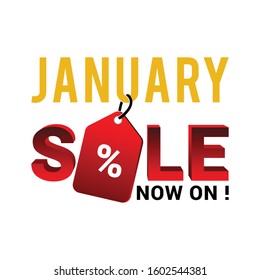 January sales session with attractive price tags
