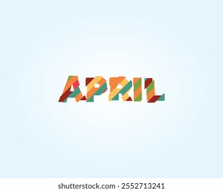 January typography editable colours,  Suitable for brand, business logo or calendar design. Eps 10 vector.