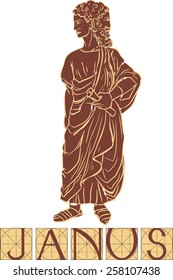 Janus with title
