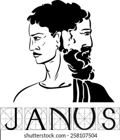 Janus with title