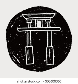 Japan Arch doodle