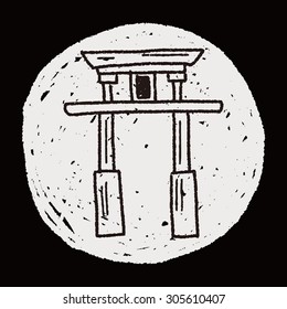 Japan Arch doodle