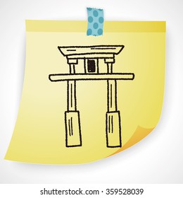 Japan Arch doodle