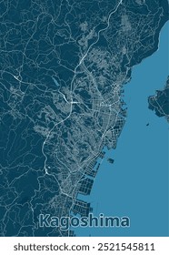 , cartaz do mapa artístico japonês